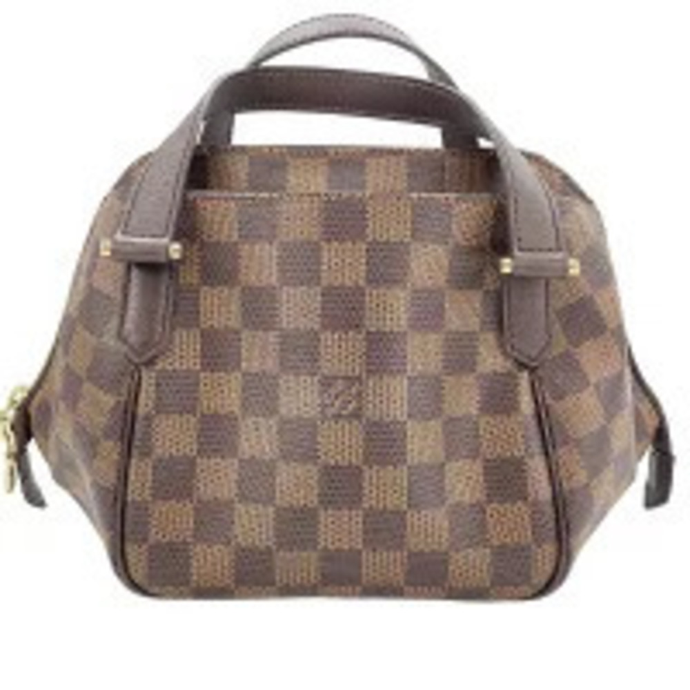 Louis Vuitton Damier Belem Handbag Brown